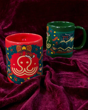 Mug noël rouge