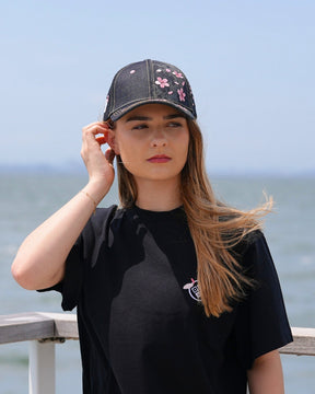 T-shirt Sakura - Noir