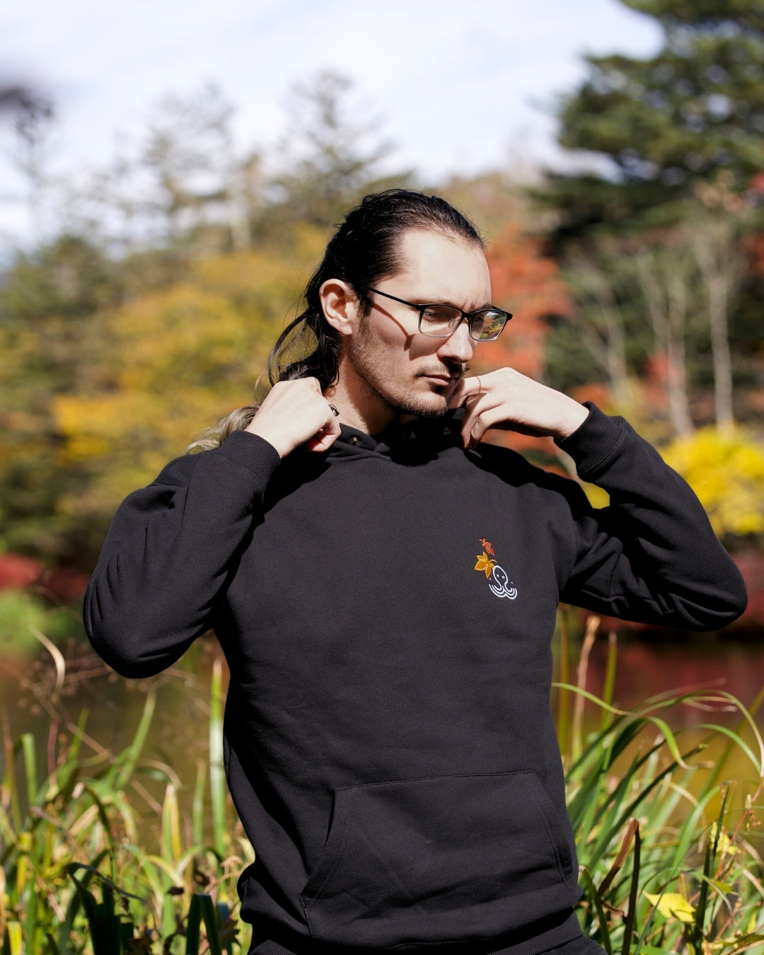 Hoodie Momiji - Black [Concours - 6 Participations]