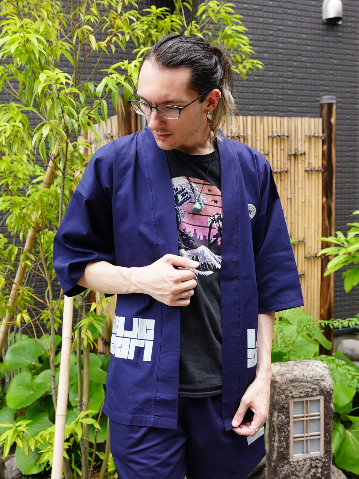 Veste Navy - ensemble Yukata