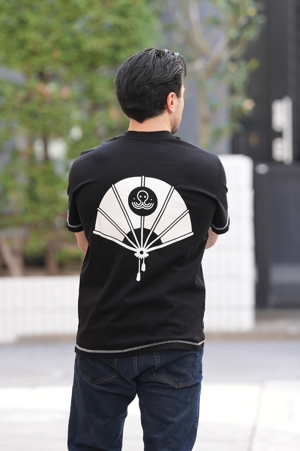 T-shirt Yukata Noir