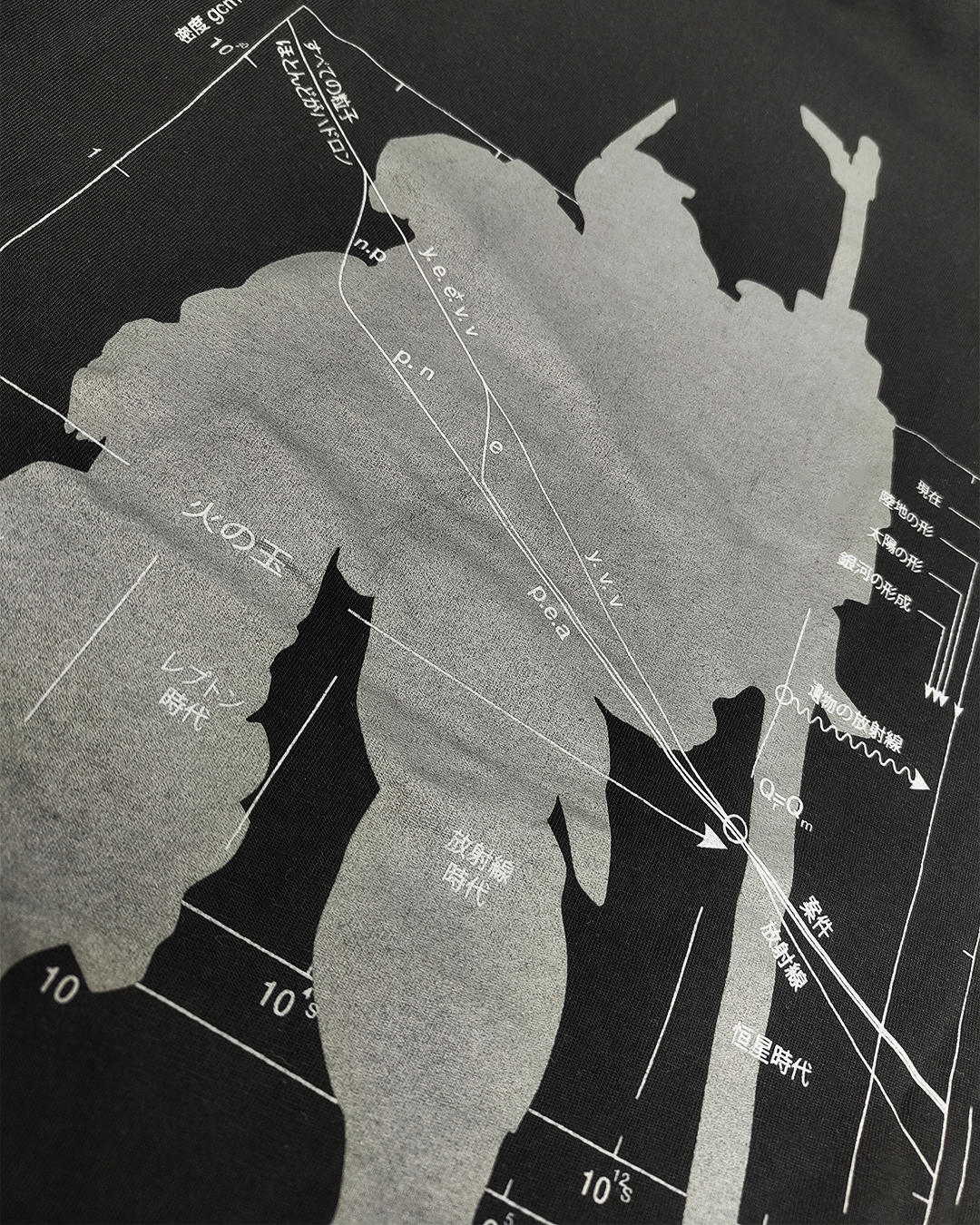 T-shirt Mecha - Black