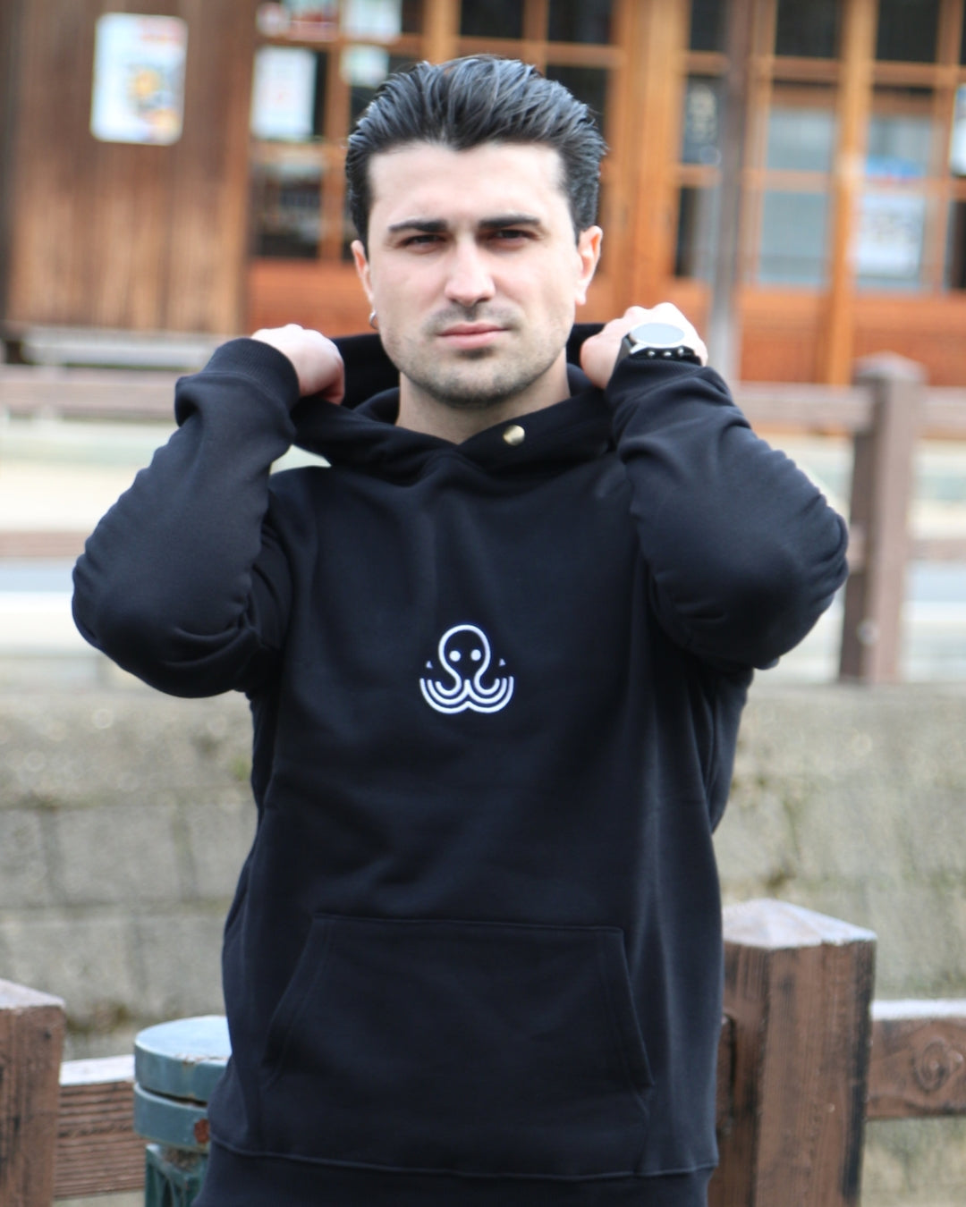 Hoodie Basics - Noir