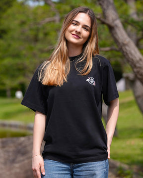 T-shirt Sakura - Noir