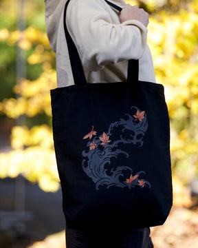 Tote Bag Momiji - Black [Concours - 1 Participation]