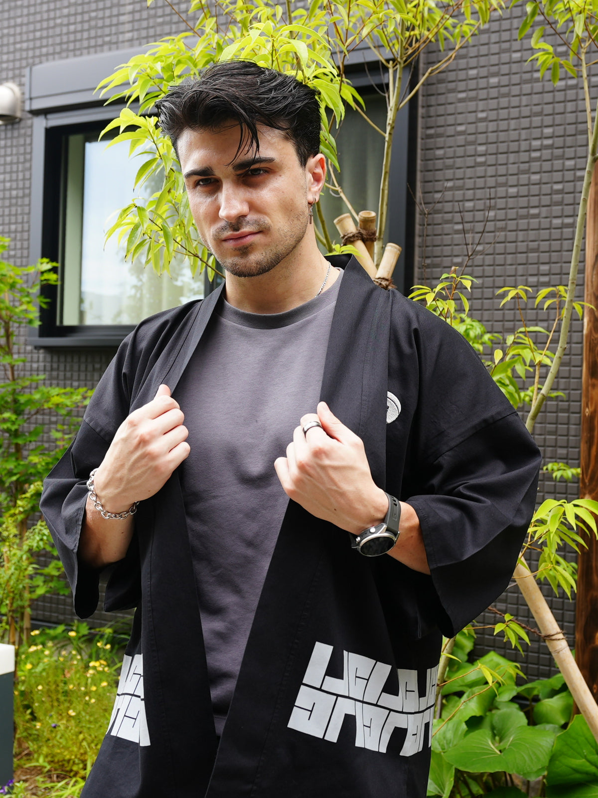 Veste Noire - ensemble Yukata