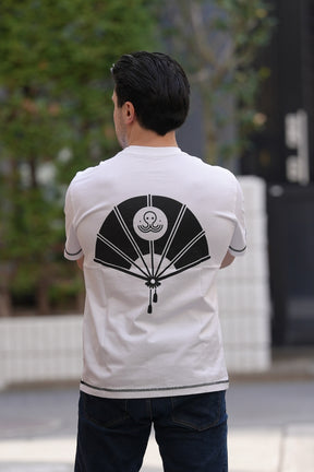 T-shirt Yukata Blanc