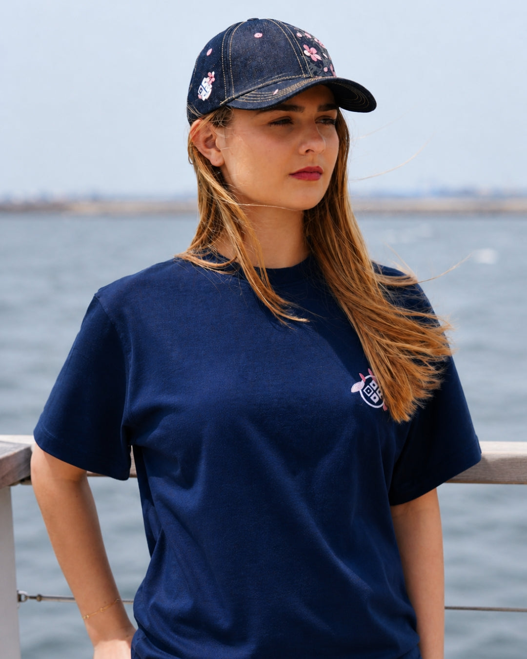 T-shirt Sakura - Bleu (3 participations)