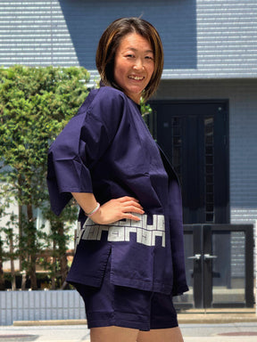 Veste Navy - ensemble Yukata