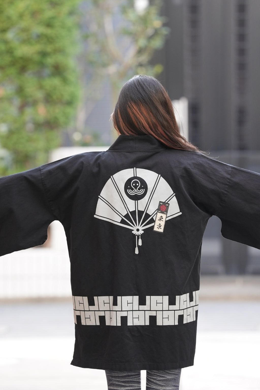 T-shirt Yukata Blanc