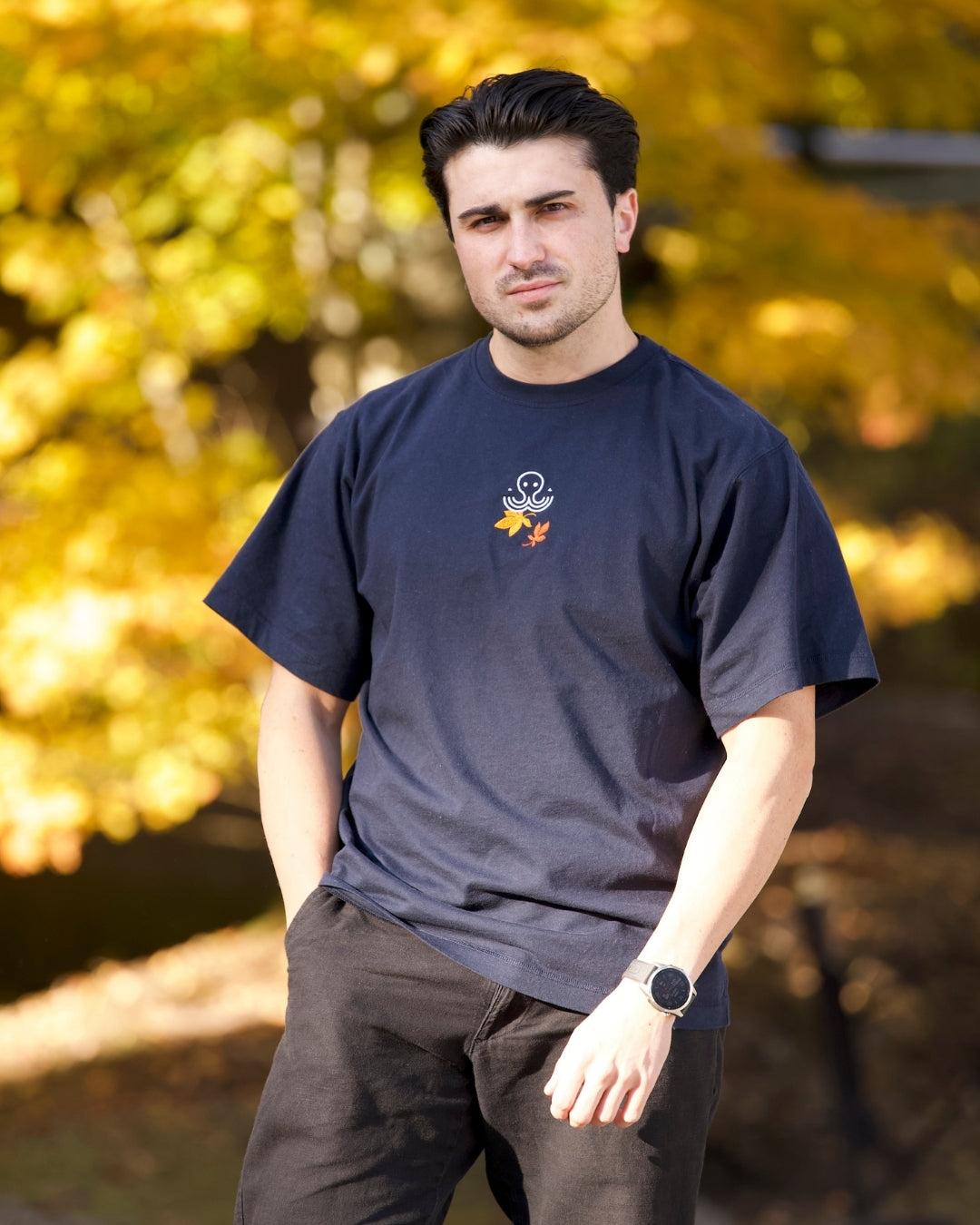 T-shirt Momiji - Navy [Concours - 3 Participations]