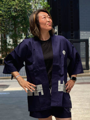 Veste Navy - ensemble Yukata