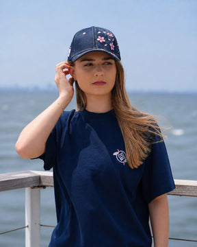 T-shirt Sakura - Bleu (3 participations)