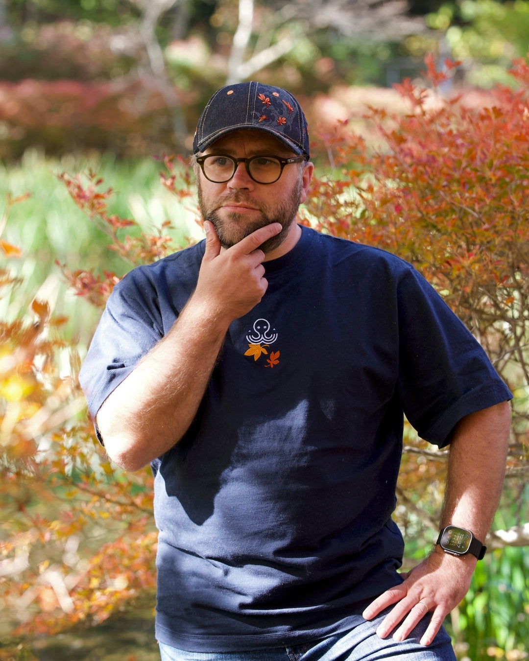 T-shirt Momiji - Navy [Concours - 3 Participations]