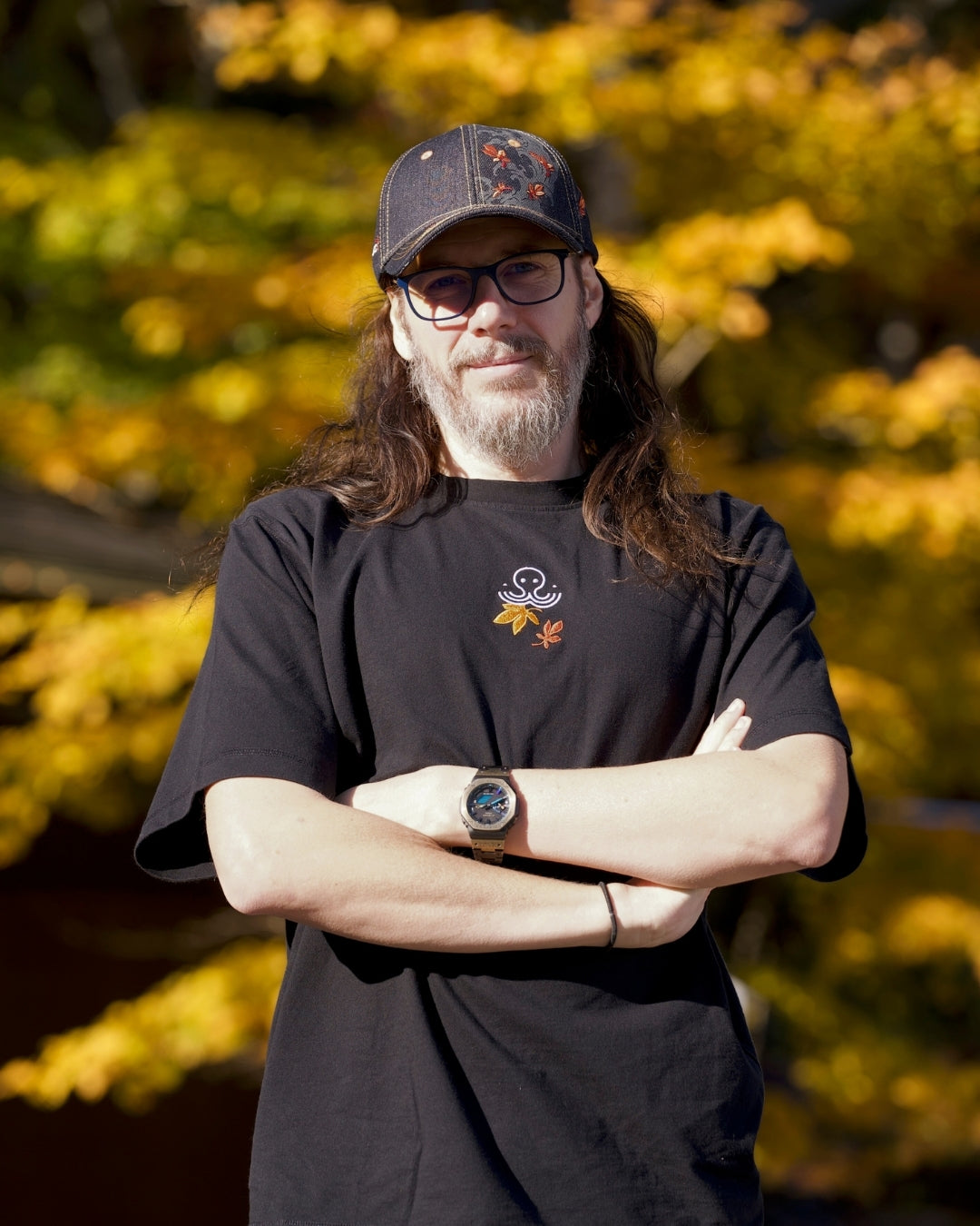 T-shirt momiji - Black [Concours - 3 Participations]