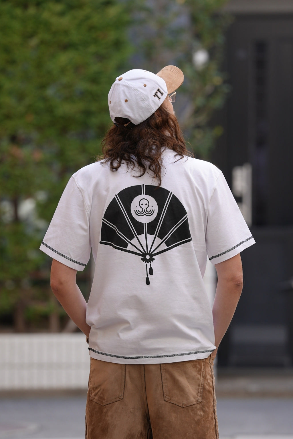 T-shirt Yukata Blanc