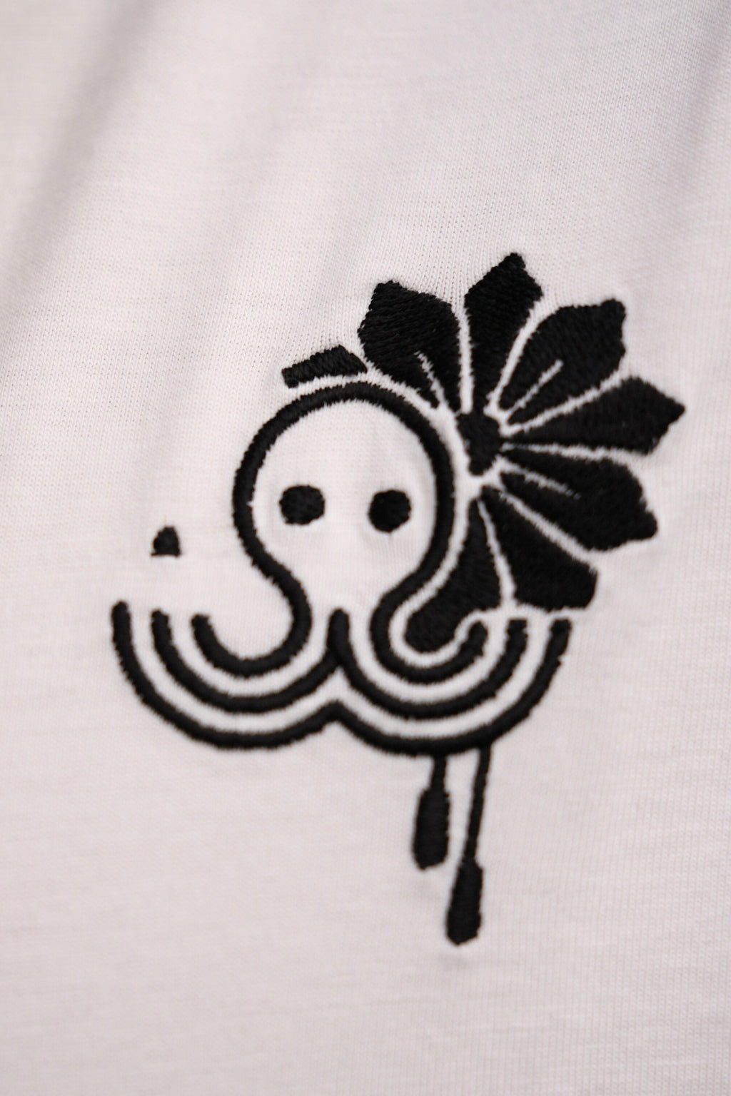 T-shirt Yukata Blanc