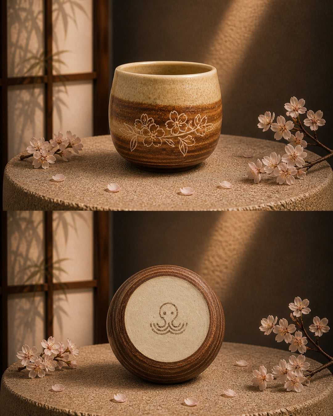 Mini mug Sakura – céramique gravée (2 participations)