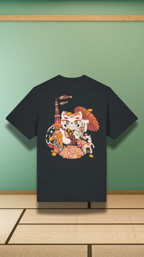 T-shirt Concours Japon Noir - 3 Participations