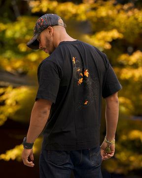 T-shirt momiji - Black [Concours - 3 Participations]