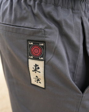 Short Gris - ensemble Yukata