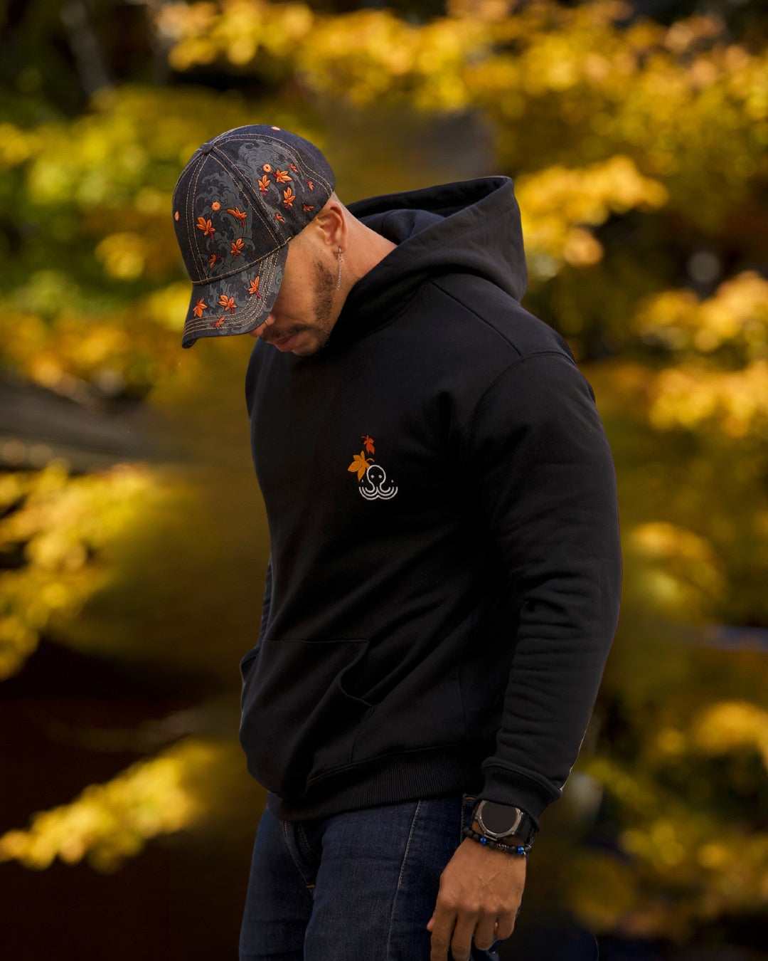 Hoodie Momiji - Black [Concours - 6 Participations]
