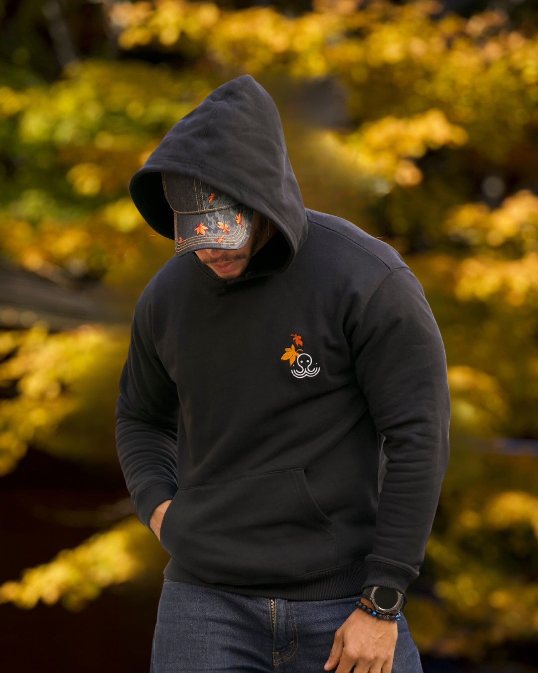 Hoodie Momiji - Black [Concours - 6 Participations]