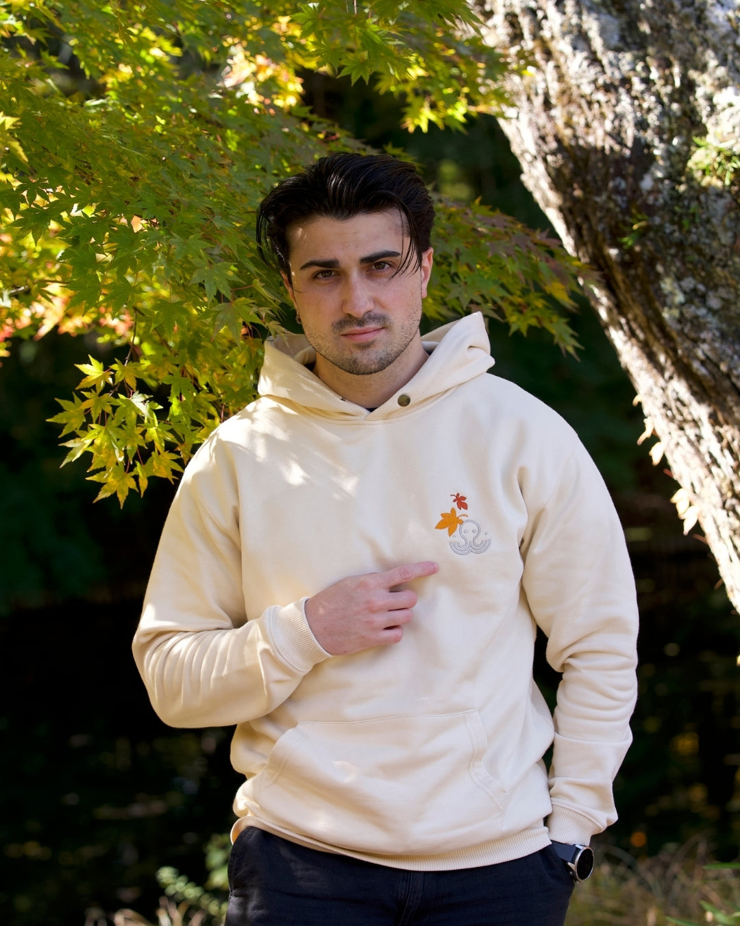 Hoodie Momiji - Beige [Concours - 6 Participations]