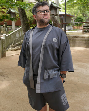 Veste Grise - ensemble Yukata