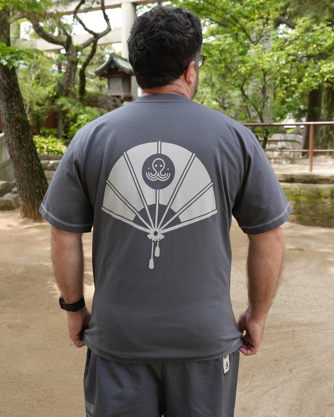 T-shirt Yukata - Gris