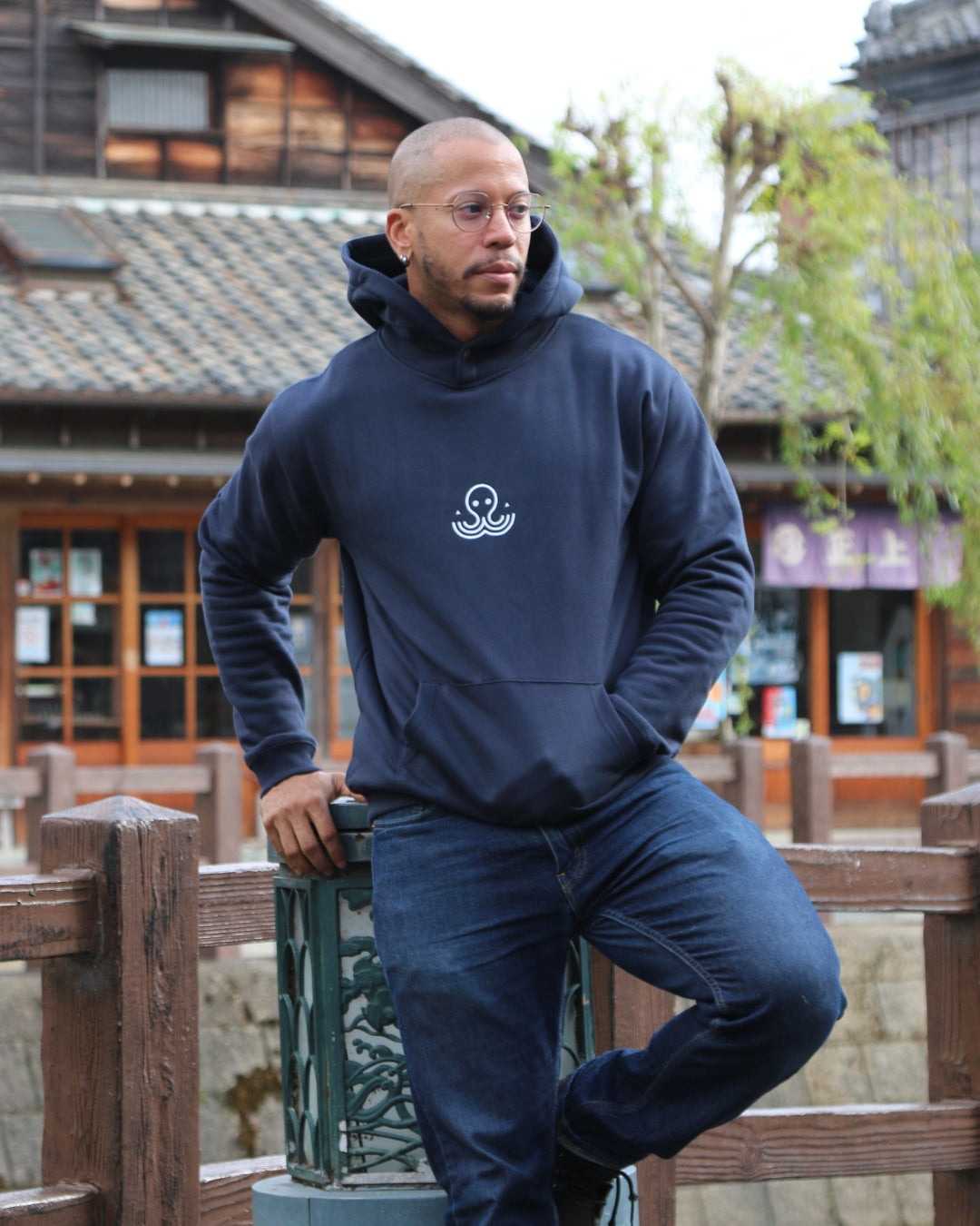 Hoodie Basics - Bleu