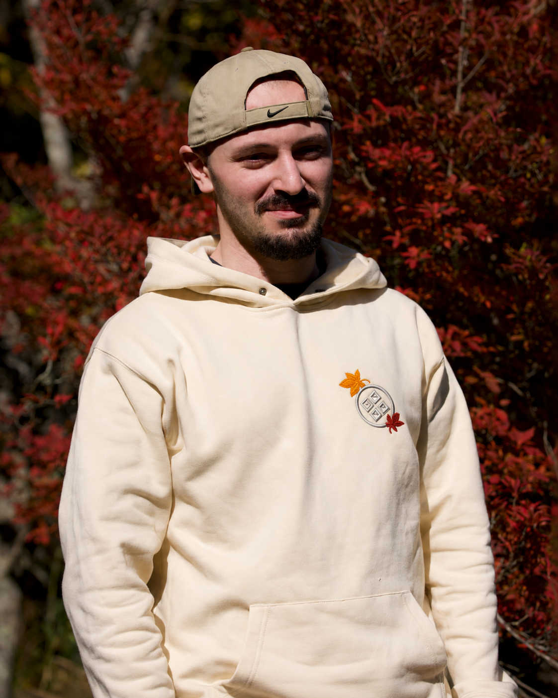Hoodie Momiji - Beige