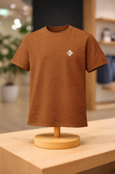 T-shirt Tous Imparfaits - marron