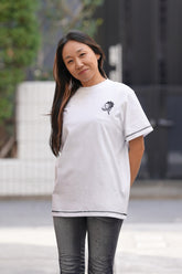 T-shirt Yukata Blanc