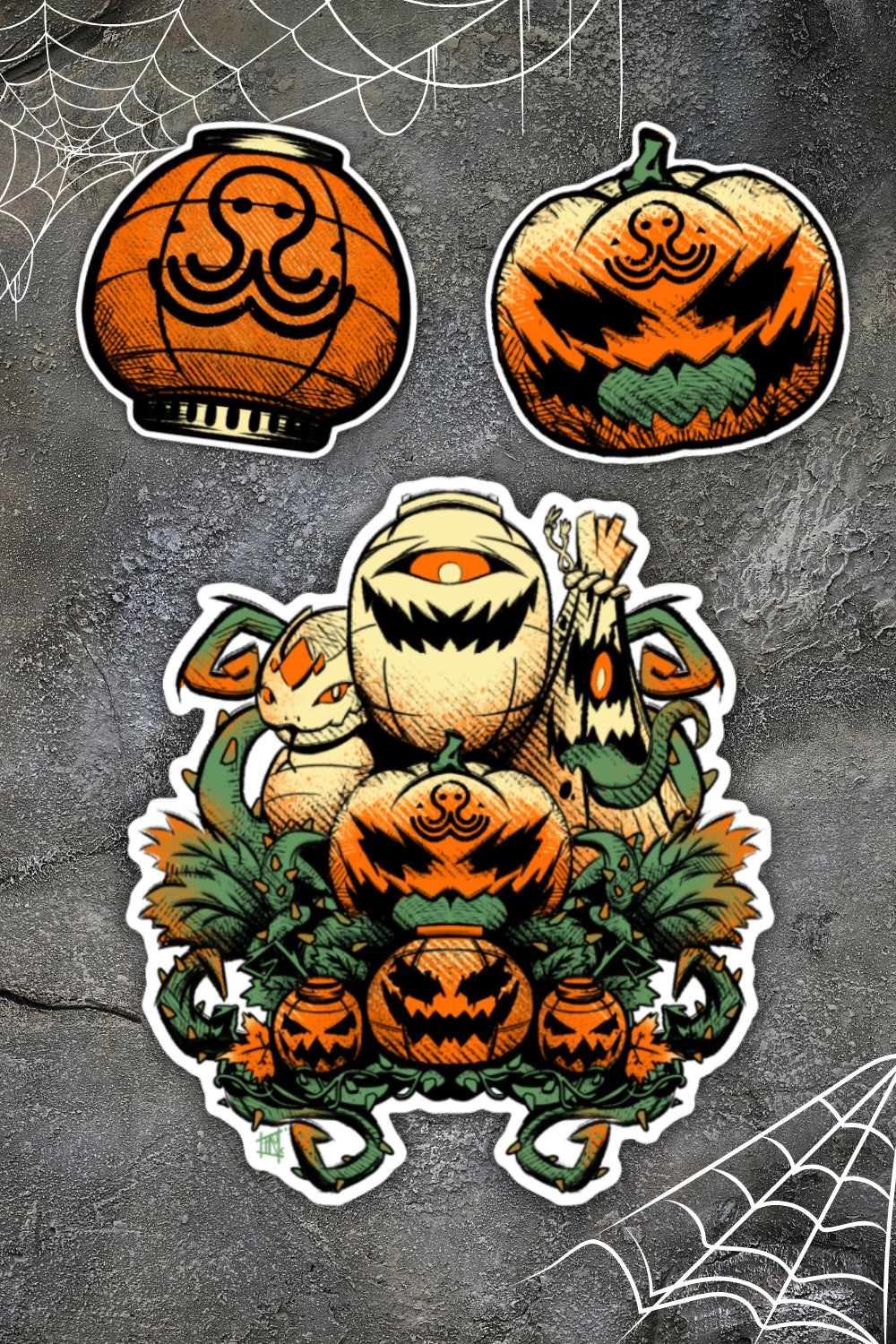 Les stickers Halloween