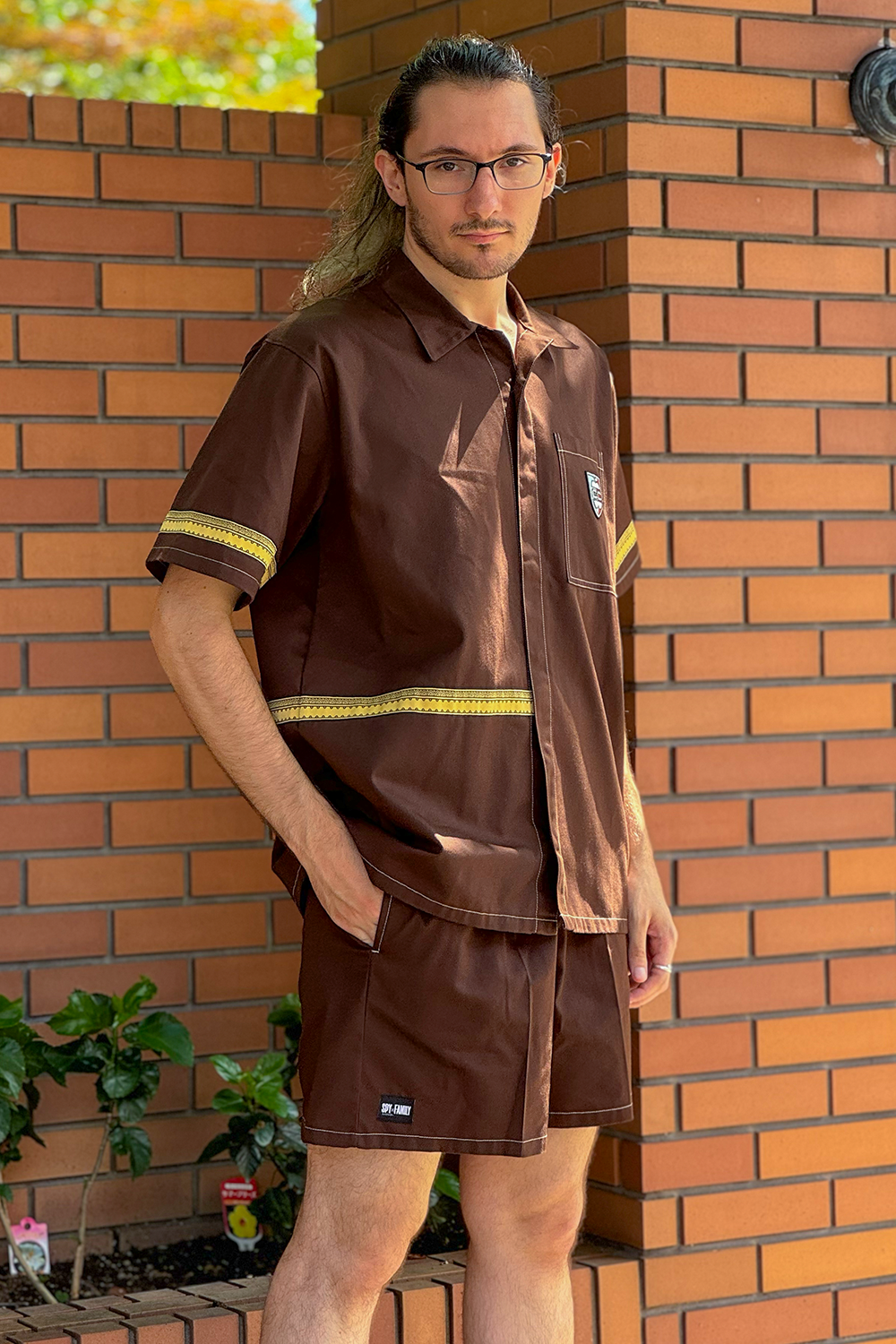 Chemise Uniforme Eden Brown - Collection Spy x Family