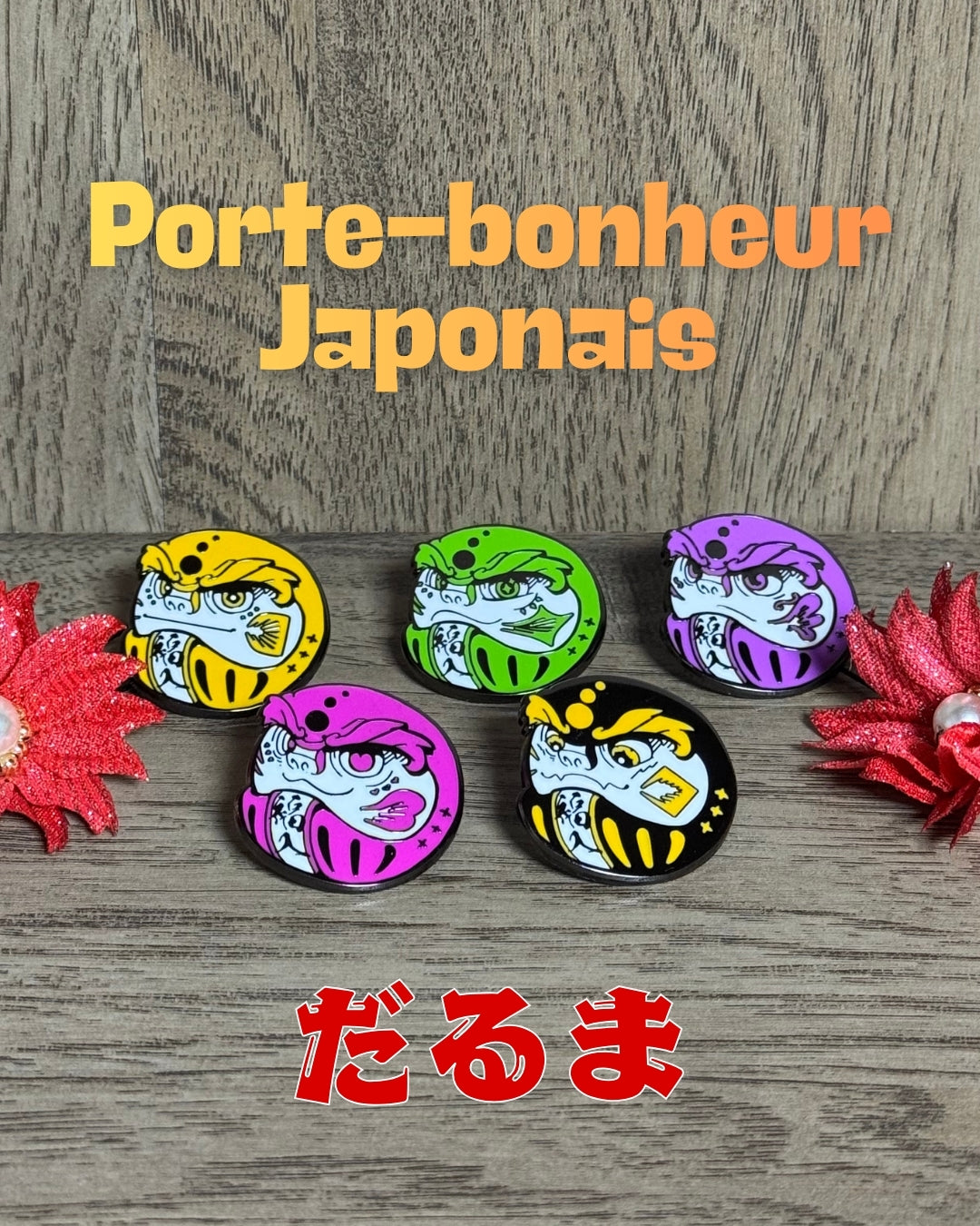 Pin's Daruma