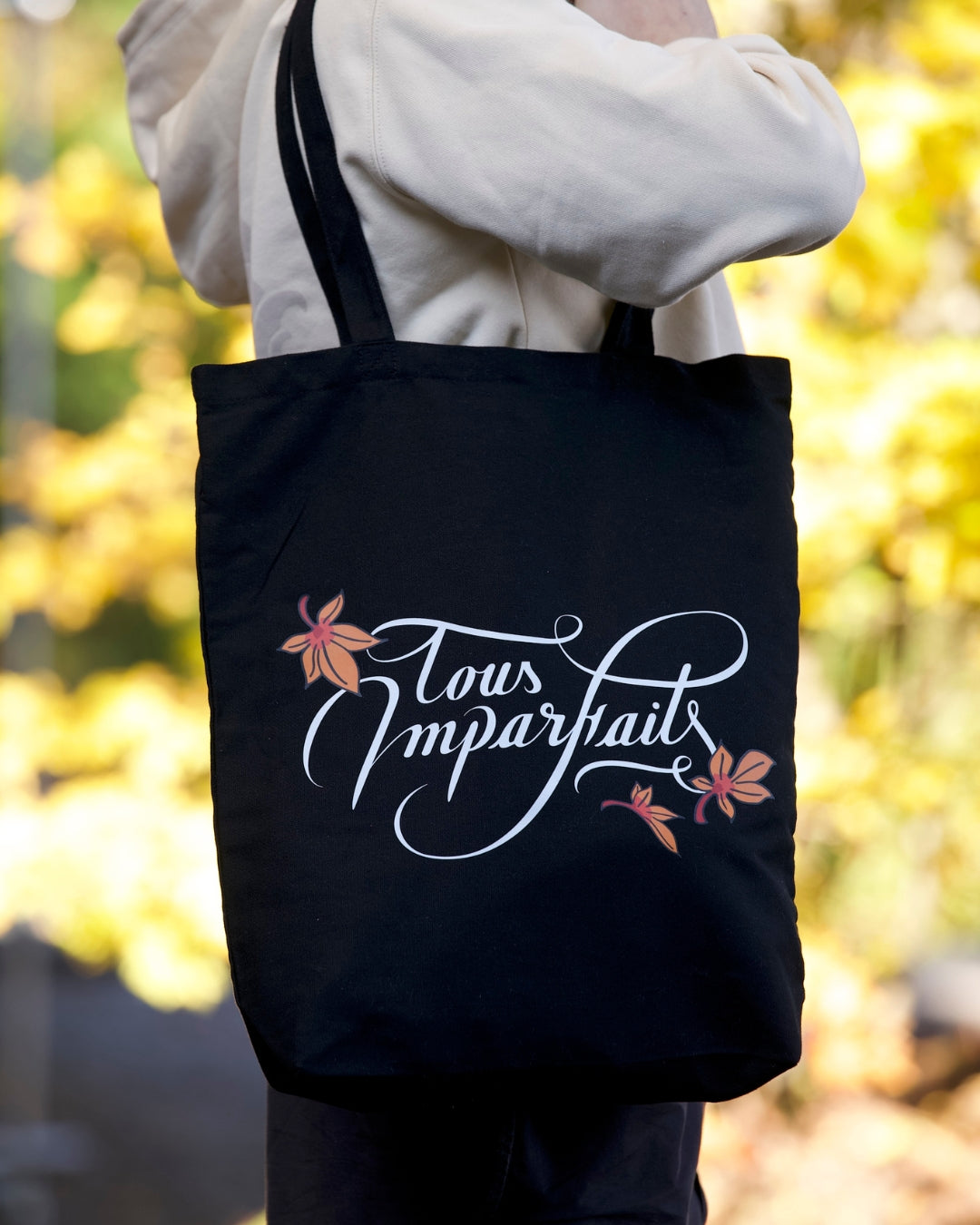 Tote Bag Momiji - Black [Concours - 1 Participation]