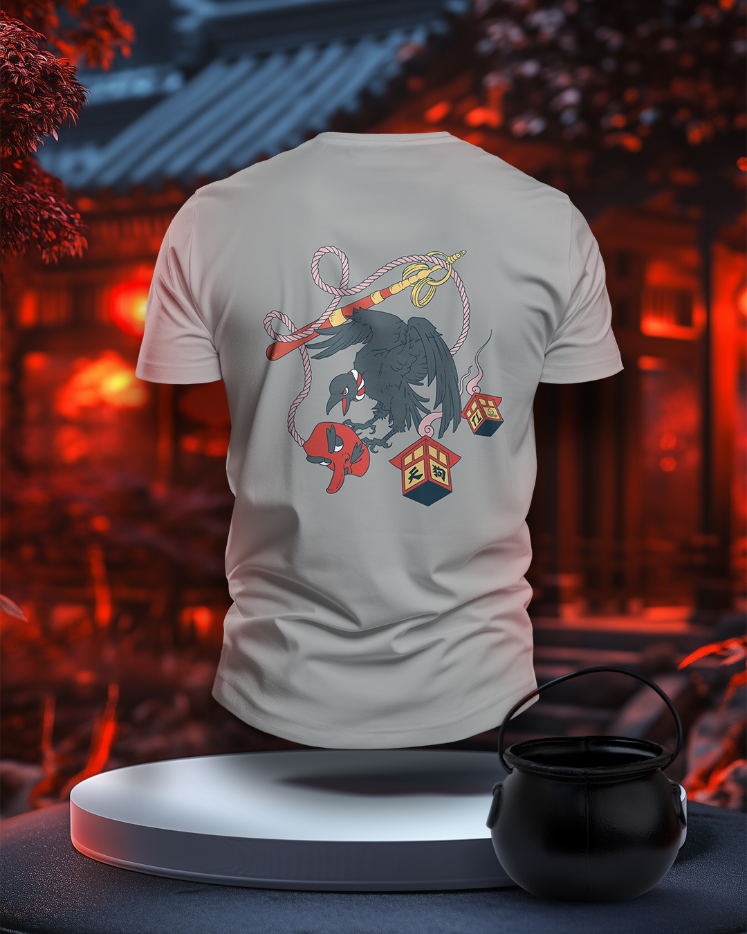 T-shirt Halloween - Grey