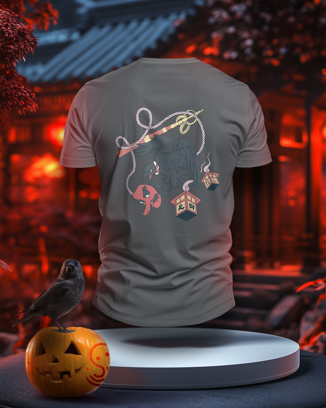 T-shirt Halloween - Dark Grey