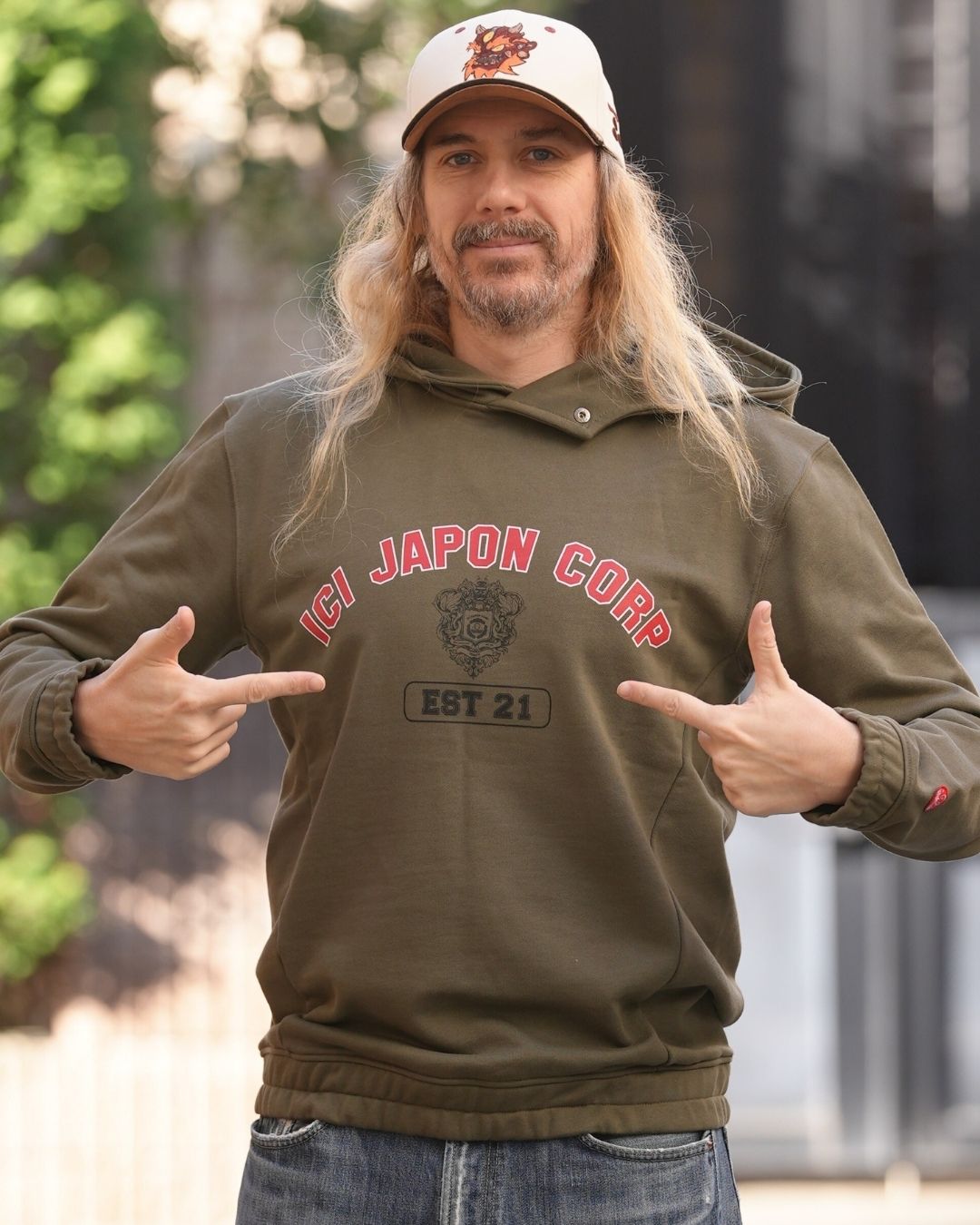 Hoodie Neo Samourai Kaki - NOUVELLE COUPE