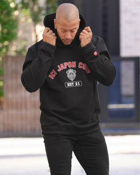 Hoodie Neo Samourai Noir - NOUVELLE COUPE