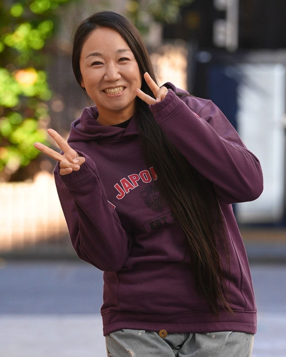 Hoodie Neo Samourai Violet - NOUVELLE COUPE