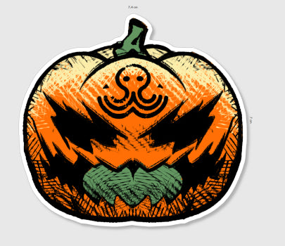 Les stickers Halloween