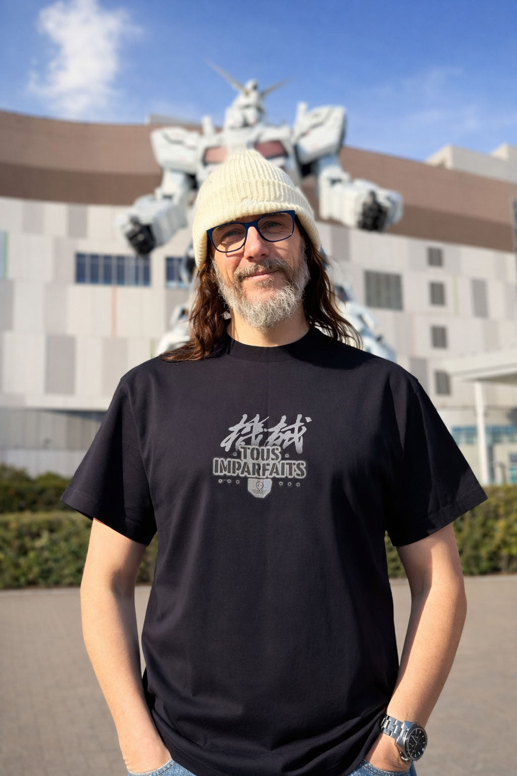 T-shirt Mecha - Black