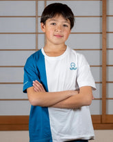 T-Shirt IJC pour enfant "Blanc/Bleu"
