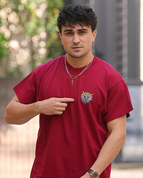 T-shirt Komainu - Rouge