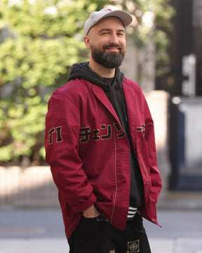 Veste Baseball Chainsaw Man - Pochita Red